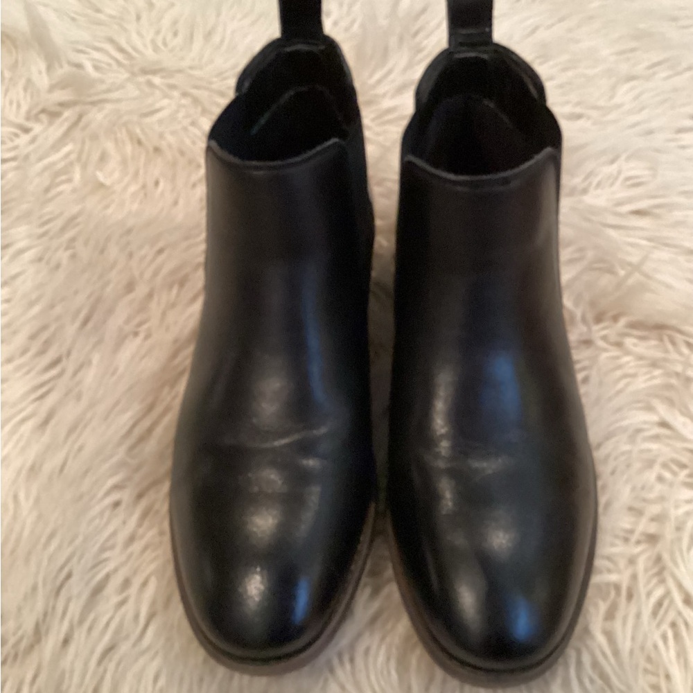 Jousen Milan Mens ankle Boots ,all Leather size mens 8 black Chelsea - Picture 6 of 9